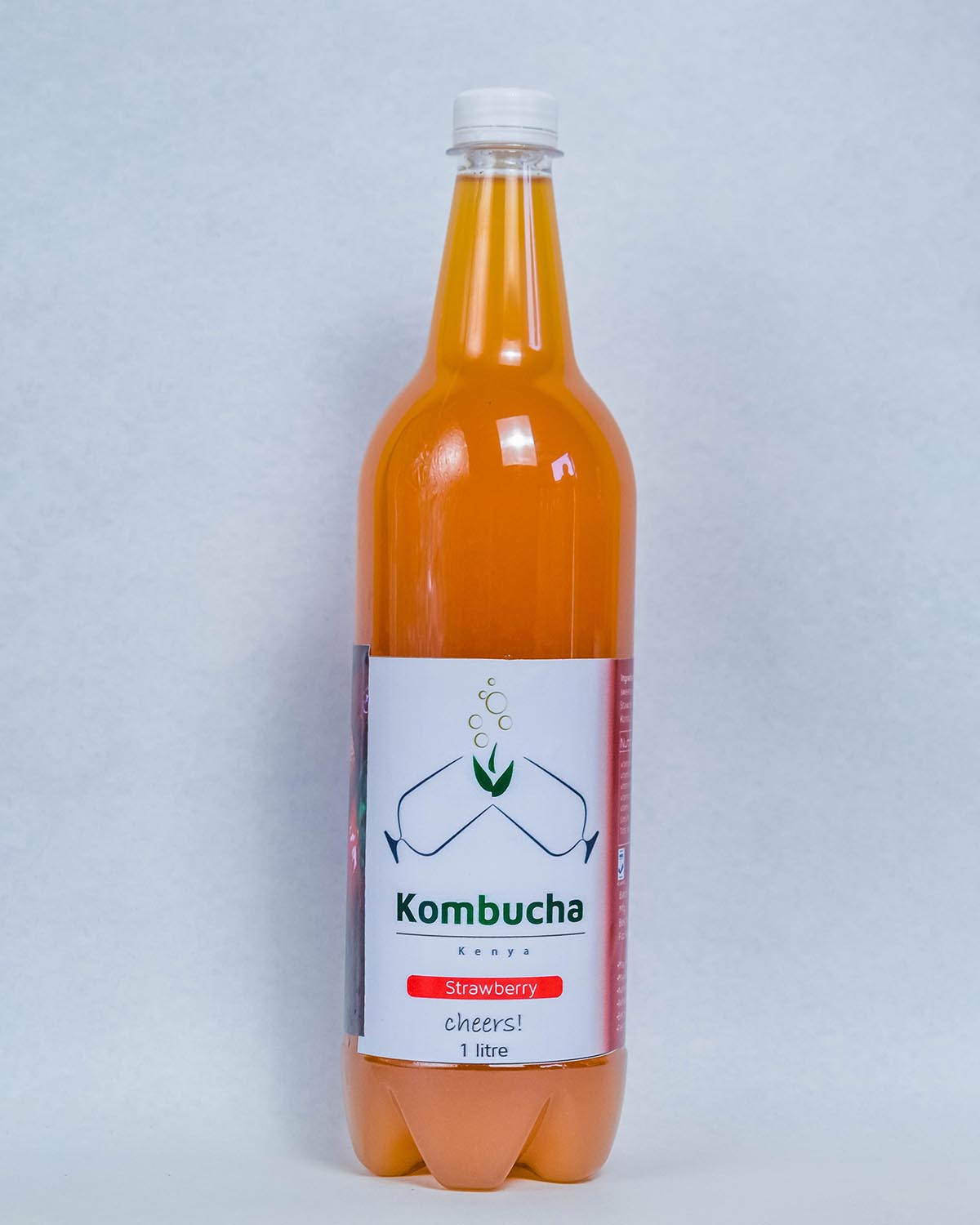 Strawberry Kombucha — view 1